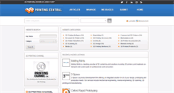 Desktop Screenshot of 3dprintingcentral.com